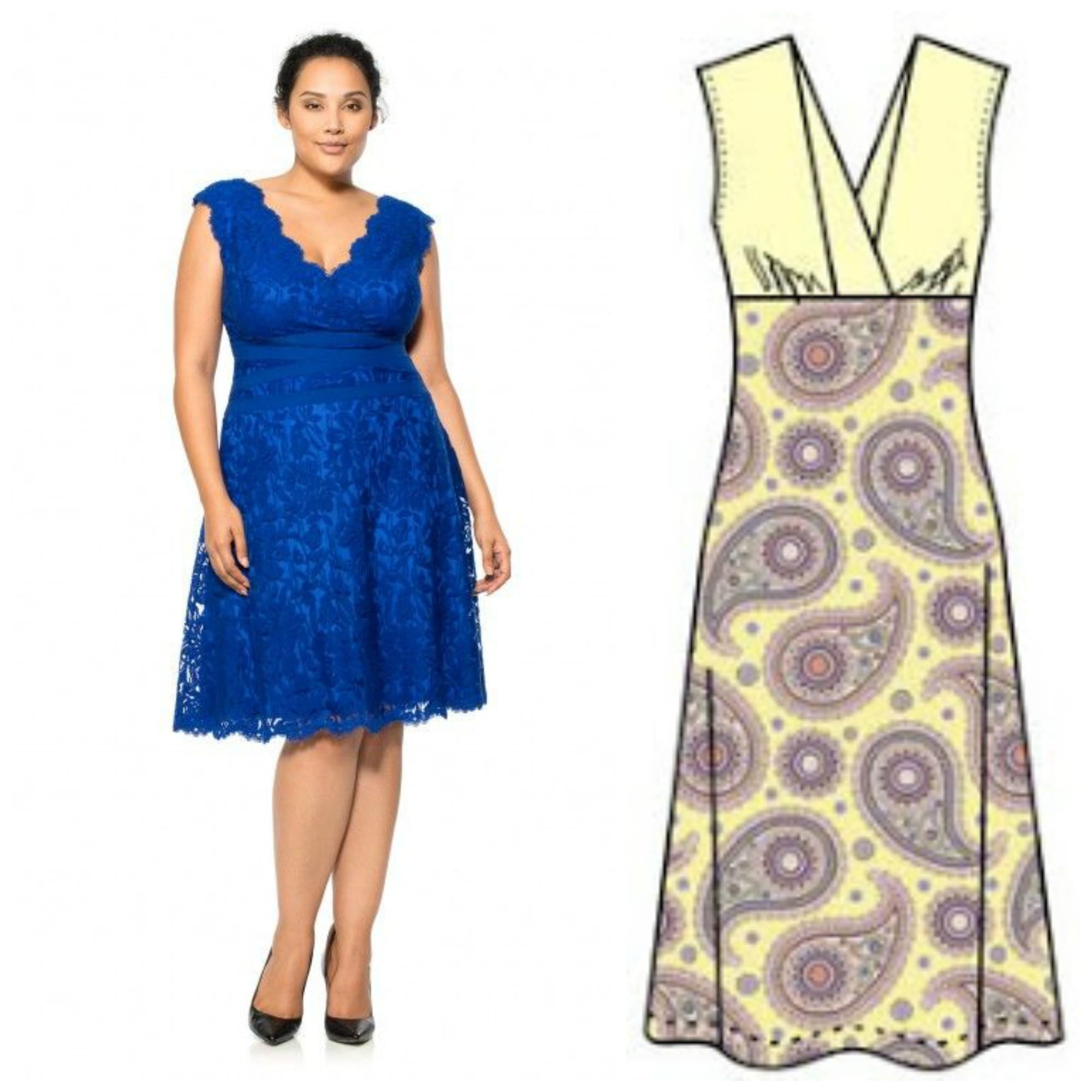 Celestial Maxi Dress - Sewing Pattern Print or PDF – Pattern Fantastique