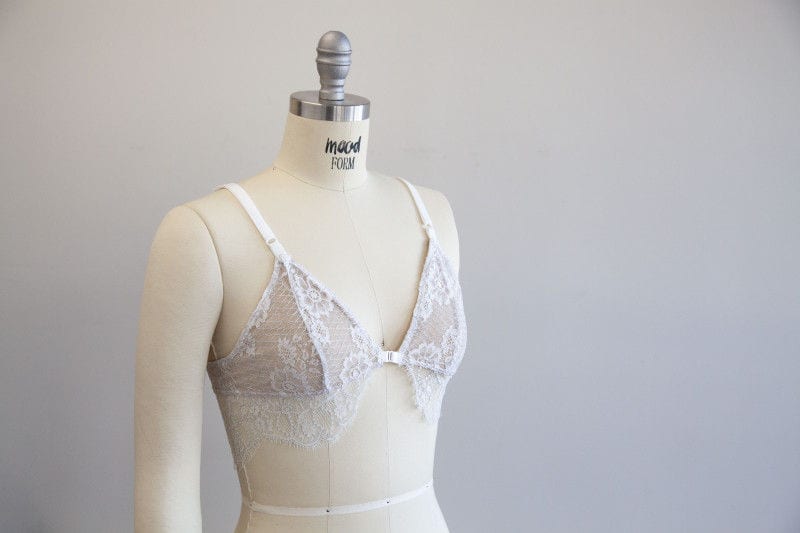 FREE soft bralette sewing patterns to get you started with